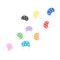 10mm Mushrooms Shape Fimo Beads